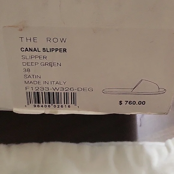 The Row Canal Slipper Size 38 Italian - Picture 5 of 5
